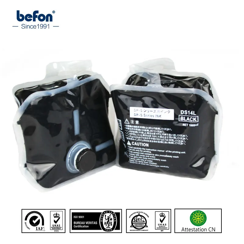 

Befon, Дубликатор, чернила Φ DS 14l 14, Совместимость с Duplo DS-14L 550 620 650 820 850 DS14s