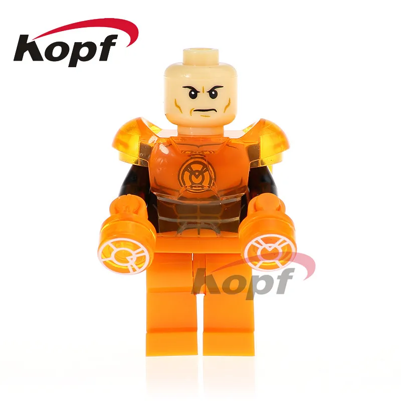 

Single Sale Super Heroes Lex Luthor Black Hand Saint Walker Atrocitus Bricks Building Blocks Learning Toys for children XH 797