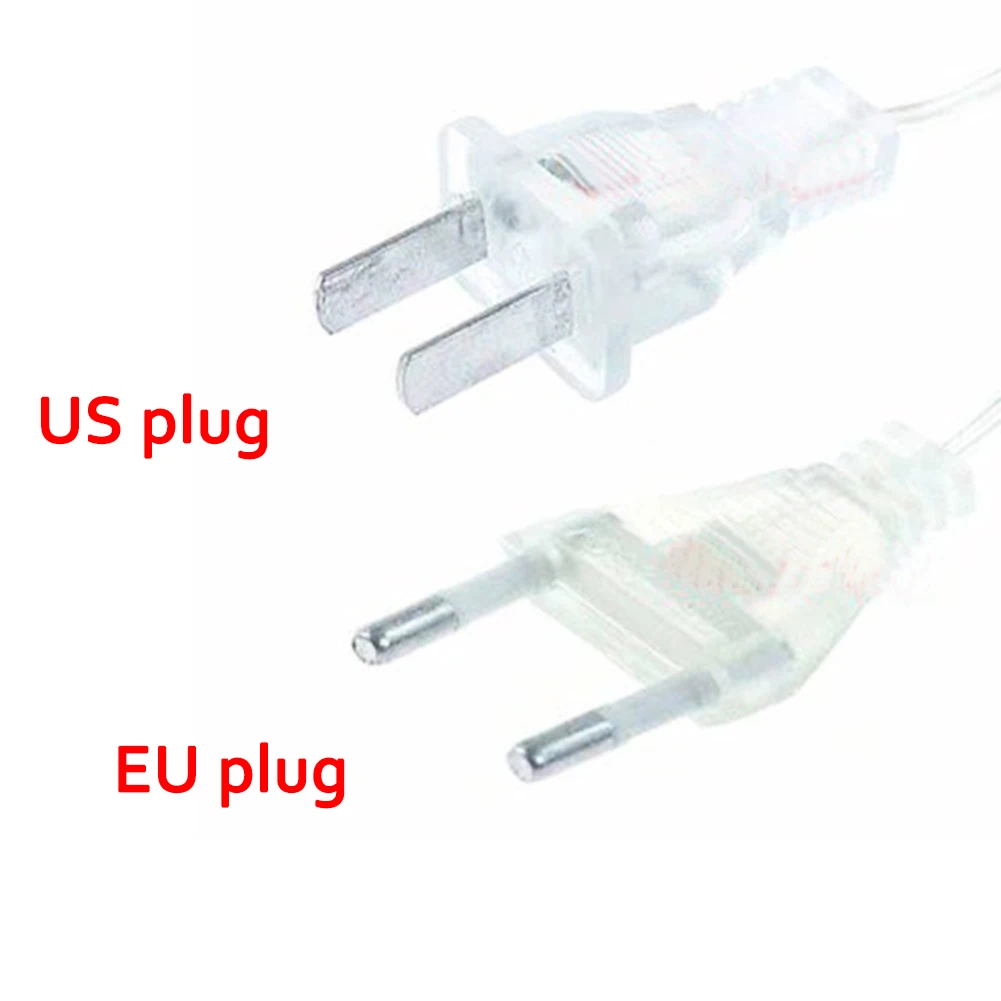 Вилка Европа/США Светодиодная лента для улицы, для праздника, Рождества, свадьбы, вечеринки, Декор, неправильная фея, гирлянда, лампа, 10 м, 20 м