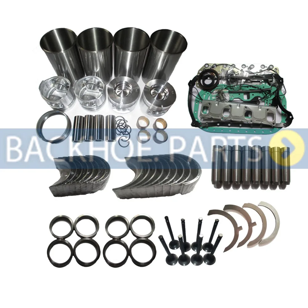 

Engine Overhaul Rebuild Kit for New Holland Tractor T3030 Excavator E55BX