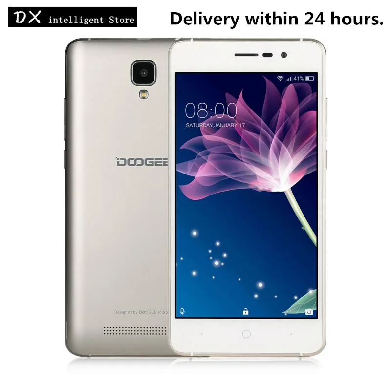 DOOGEE X10 MT6570 Dual Core 5 0 &quotips смартфон 512 Мб оперативная память 58 ГБ Встроенная Android 6 5MP