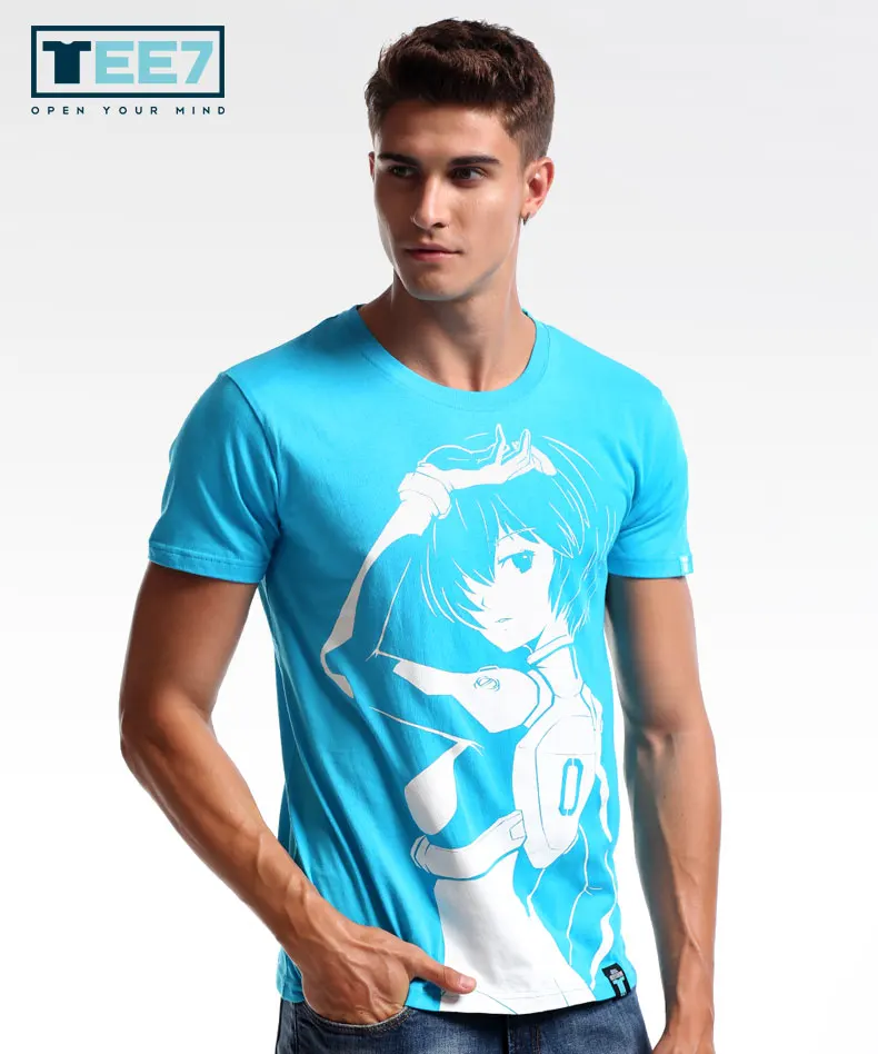 EVA Cotton T shirts Neon Genesis Evangelion Ayanami Rei