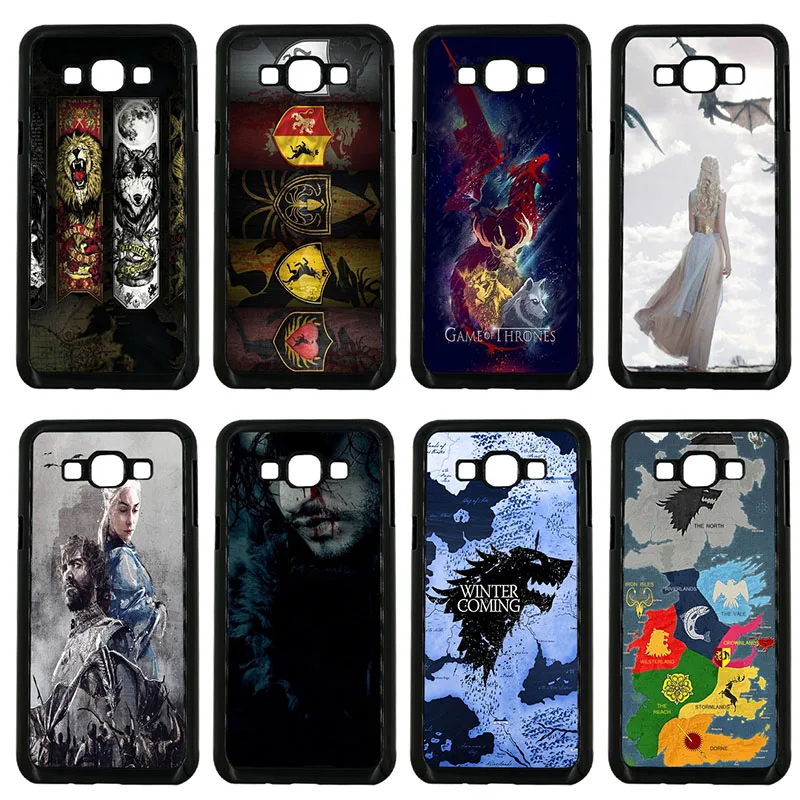 Thrones Wolf Games Cell Phone Case Hard PC Plastic Cover Protect for Samsung Galaxy J1 J2 J3 J5 J7 2015 2016 2017 ON Prime Shell |