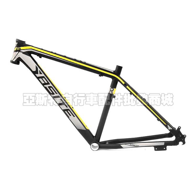 YASITE MTB 26x17 дюймов, стойка для горного велосипеда, яркий, высокопрочный, алюминиевый сплав, дисковый тормоз, рама