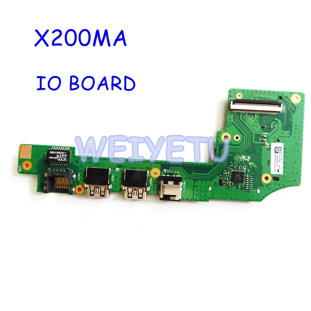 Плата X200MA IO REV2.0 для ASUS X200M X200C X200CA материнская плата USB SD кардридер аудиоплата IOS