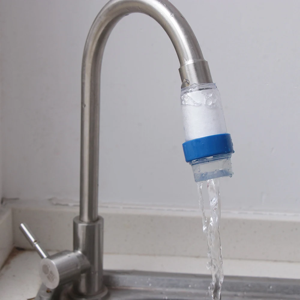 

New Kitchen Detector Head Faucet Purifier Splash-proof Water Filter Clean Tap Quality Detector Kitchen Faucets Home Improvement