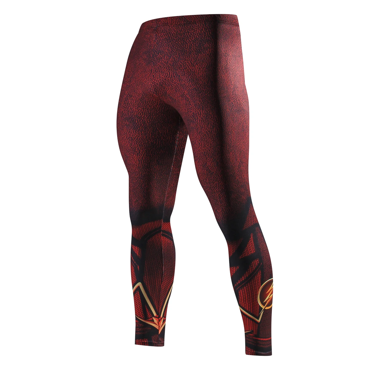 Men Skinny Compression Pants Superman 