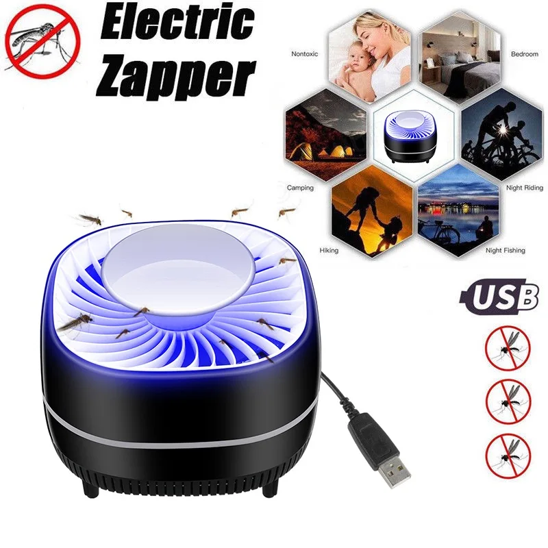 Mosquito killer USB Electric Mosquito Killer Lamp Photocatalysis Mute ...