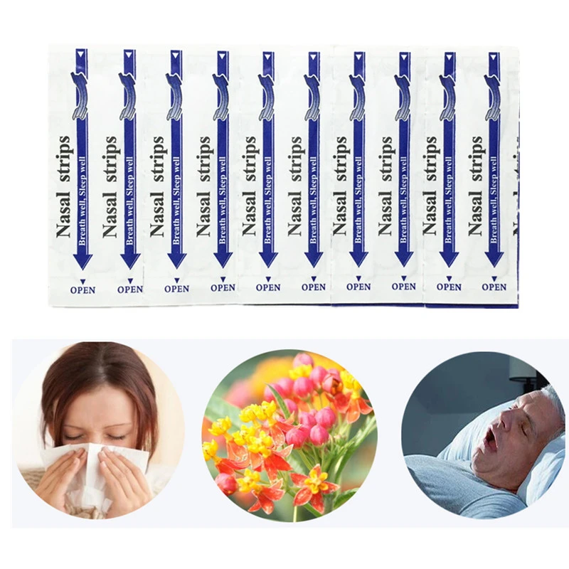 Produtos de Saúde Parar de Ressonar Nasais para Aliviar a Congestão Lote Respirar Melhor Tiras Nasal 4000 Pçs - 66x19mm 6 Respirar Melhor Parar de Ressonar Tiras Nasais