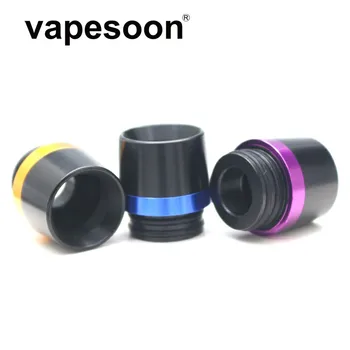 

20pcs Authentic VapeSoon 810 Rainbow Drip Tip POM + Aluminum Material For TFV8 BIG BABY TFV12 Prince Manta Kylin mini rta etc