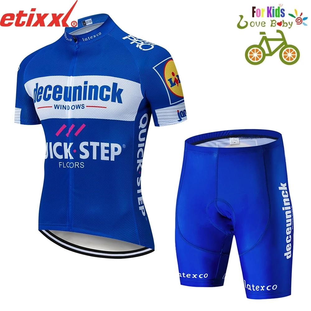 2019 nuevos niños jersey de ciclismo ropa conjunto de ropa de bicicleta 3d gel pad pantalones cortos niños transpirable ropa de ciclismo ropa ciclismo maillot