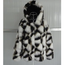 Новое специальное пальто с мехом зимний костюм; индивидуальная повседневная мужская меховой утолщенный мужской пальто с мехом Размер S-6XL