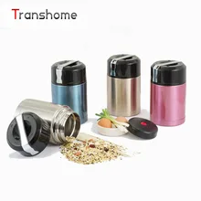 TRANSHOME Edelstahl lunchbox Thermos Für Lebensmittel Mit Container 1000 ML Bento Box
