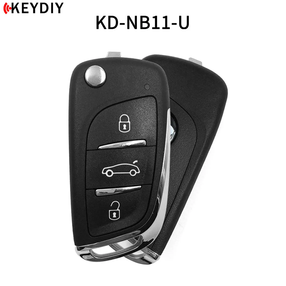 KEYDIY KD900 NB11 Универсальный 3 кнопки DS удаленный ключ для peugeot/Citroen/Renault NB11-ATT-36/46 для URG200/KD900+/KD200 машина