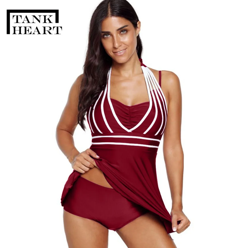 plus size tank swimsuits