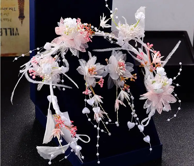 Фея ободок для волос Принцесса Дизайн Hairband Свадебные украшения для волос Weddding аксессуар для волос