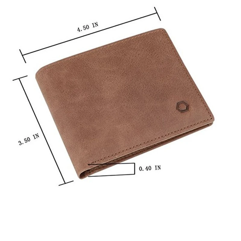 Vintage Leather Men Wallet for Credit Cards Business Card Holder For Men Wallet Male Purse billetera hombr