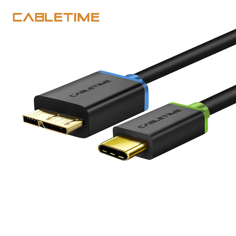 

Cabletime USB 3.1 Type C to Micro 3.0 USB Type c to Micro b Male Data Cable Sync Charging for Macbook USB-C Micro USB Cable N040
