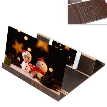 

8 Inch Matte Black HD Mobile Phone Screen Amplifier HD Mobile Phone Screen Amplifier Chase Watching Video Magnifying Glass
