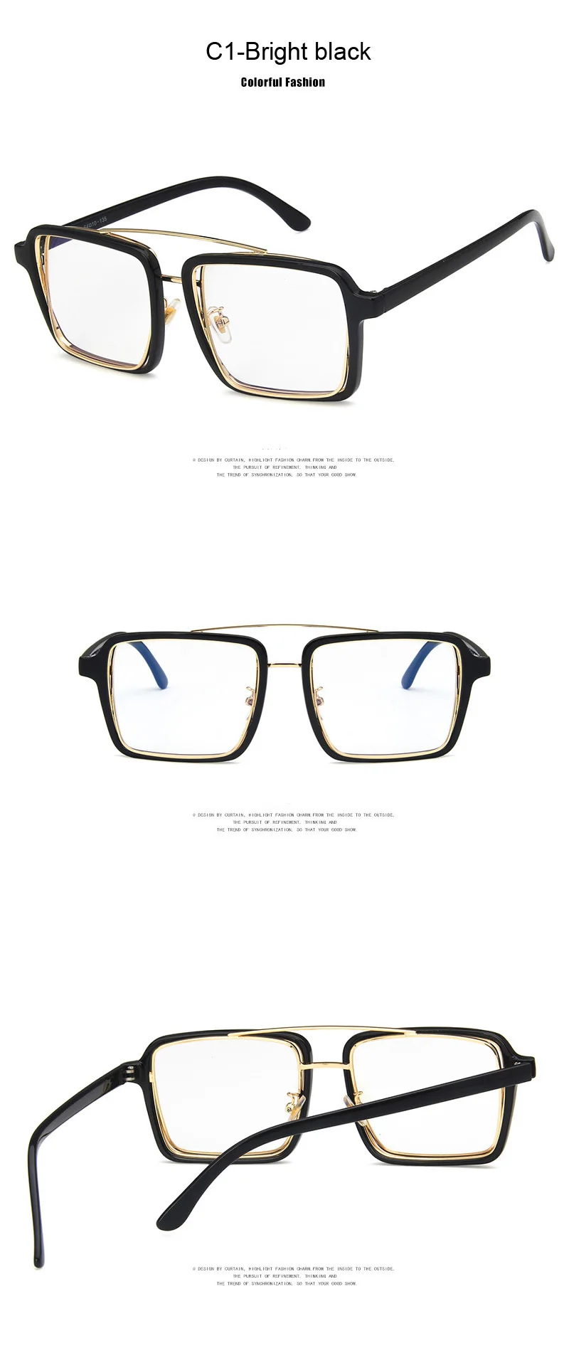 Square Sunglasses Women Brand Designer Clear Lenses Sun Glasses Female Three Colors Big Frame Party Eye Glasses Oculos 2019 New