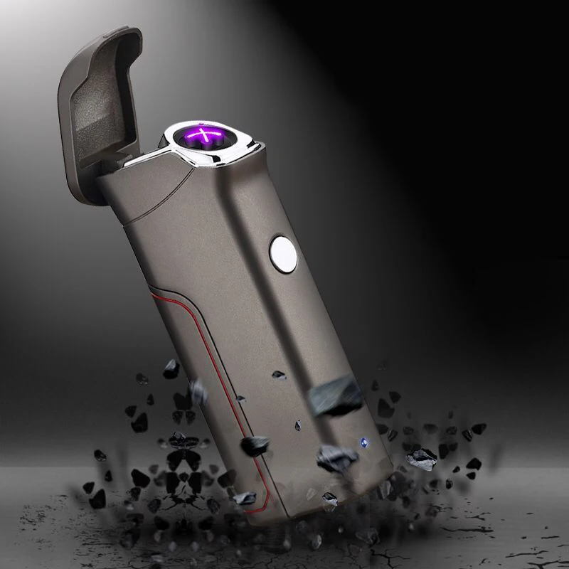 Double Arc Lighter Battery Electronic Cigar Cigarette USB Lighter