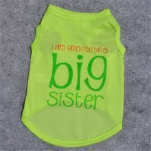 Pet Одежда жилет собаки кошки летние дышащие характер печать одежда комфорт для маленький средний собака Новое поступление B