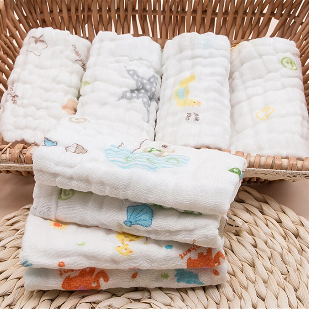 Soft Cotton Baby Handkerchief Baby Child Feeding Wipe Cloth Infant