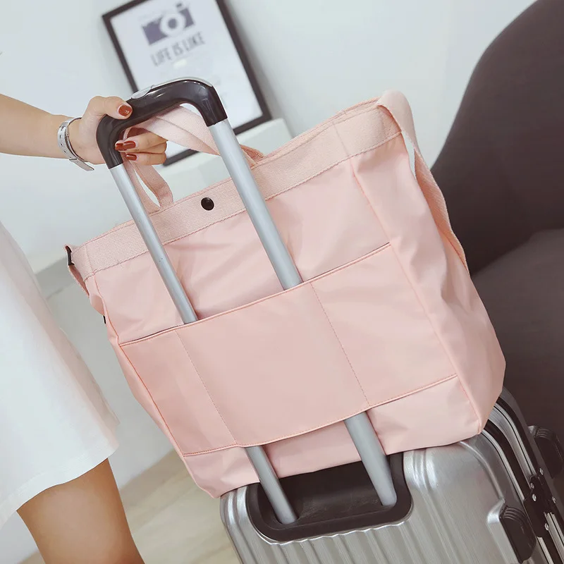 

Trolley Case Bag Handbag Shoulder Crossbody Bags Portable Fashion Woman Man Tote Basket Multifuction Travel Fitness Yoga Train