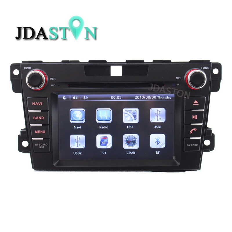 JDASTON 2 Din In Dash font b CAR b font DVD Player For Mazda CX7 CX
