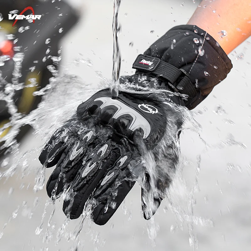 New winter warm cotton motorcycle off road gloves/outdoor racing gloves