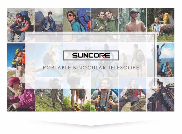 SUNCORE 20x50 бинокулярное увеличение широкоугольное зрение Зрительная труба охотничья птица наблюдение ночной Прицельный телескоп