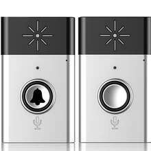 Новое поступление умный дом цифровой беспроводной пульт дистанционного аудио дверной телефон, домофон дверной звонок 1 передатчик+ 1 приемник