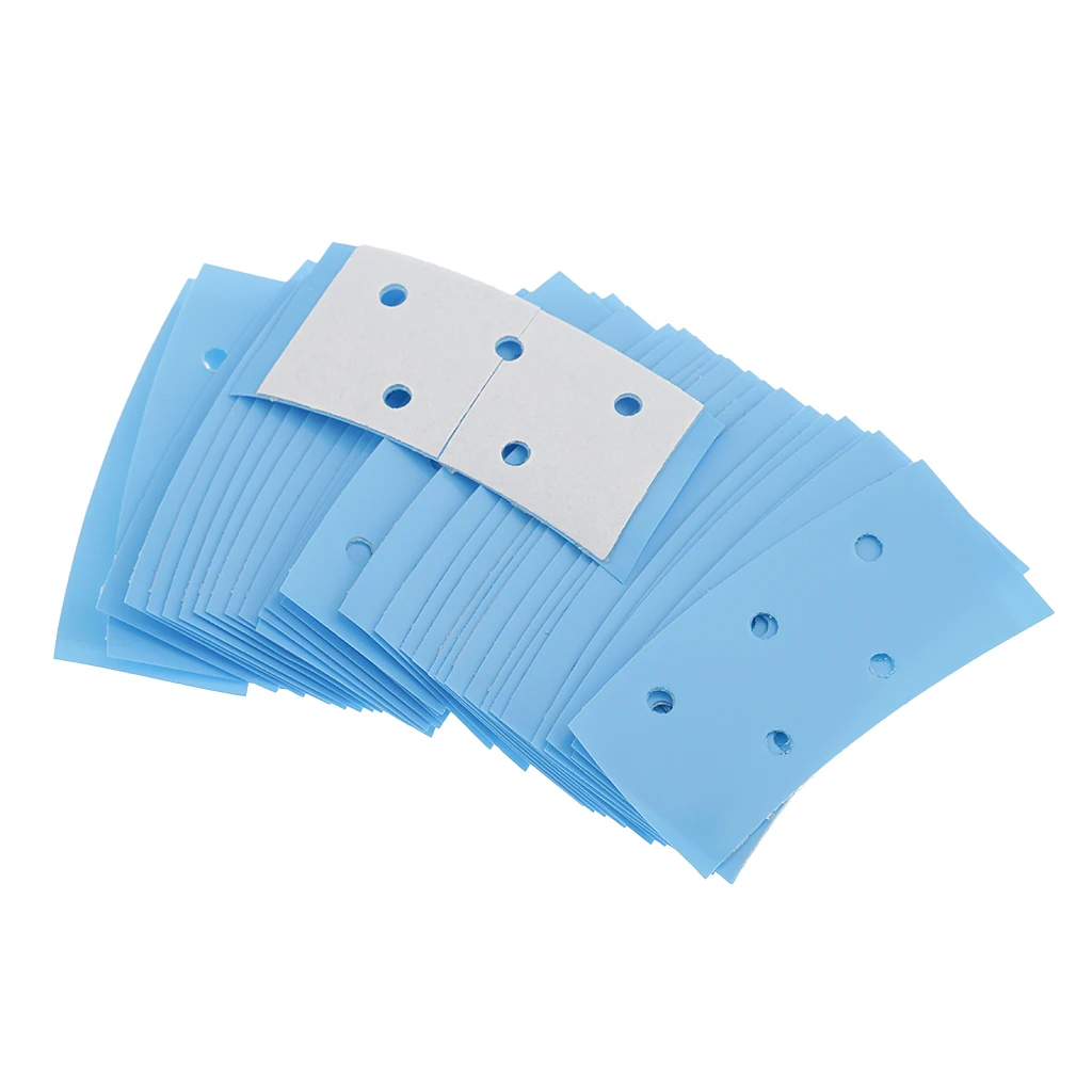 Bulk Lot of 36pcs Mini High Quality Double Sides Hair System Tape Adhesive Ultra Strong Hold Blue Color