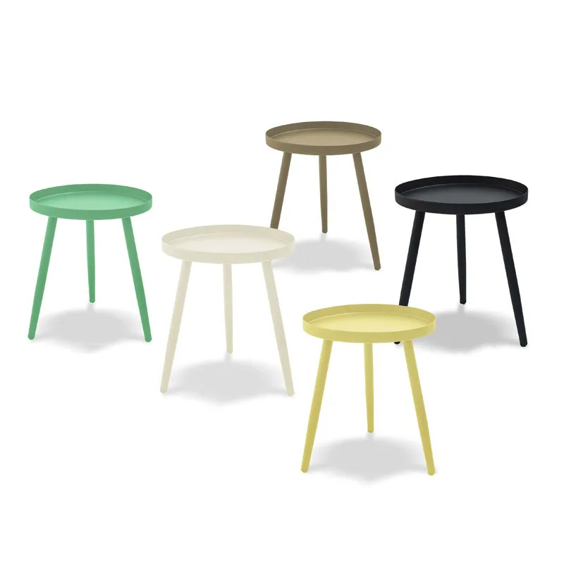 

Nordic Round Small Coffee Table Office Display Creative Side Table Simple Modern Living Room Sofa Balcony