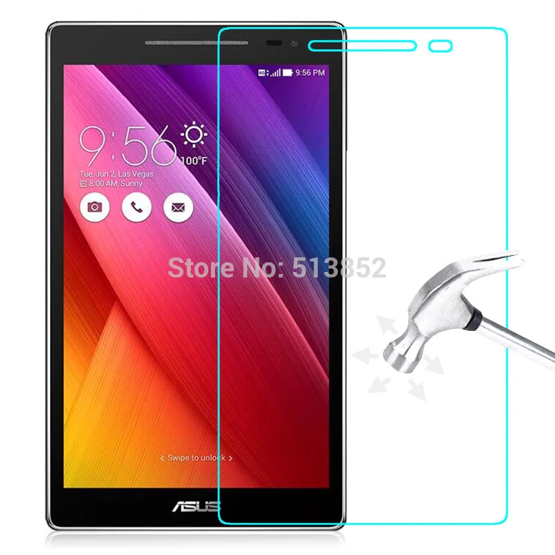 Пленка из закаленного стекла для Asus Zenpad Z380/Z380C/Z380KL/P024, 8,0 дюймов, защита экрана, высокая четкость, Взрывозащищенная, для ЖК-дисплея