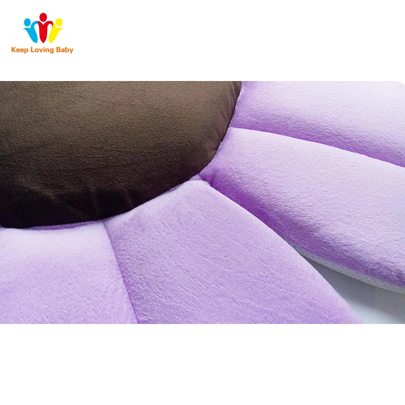 Baby Bath Blooming Flower Newborn Bathtub Foldable Lotus Shape Cushion Skin Bath Pad Portable Tub Soft Seat
