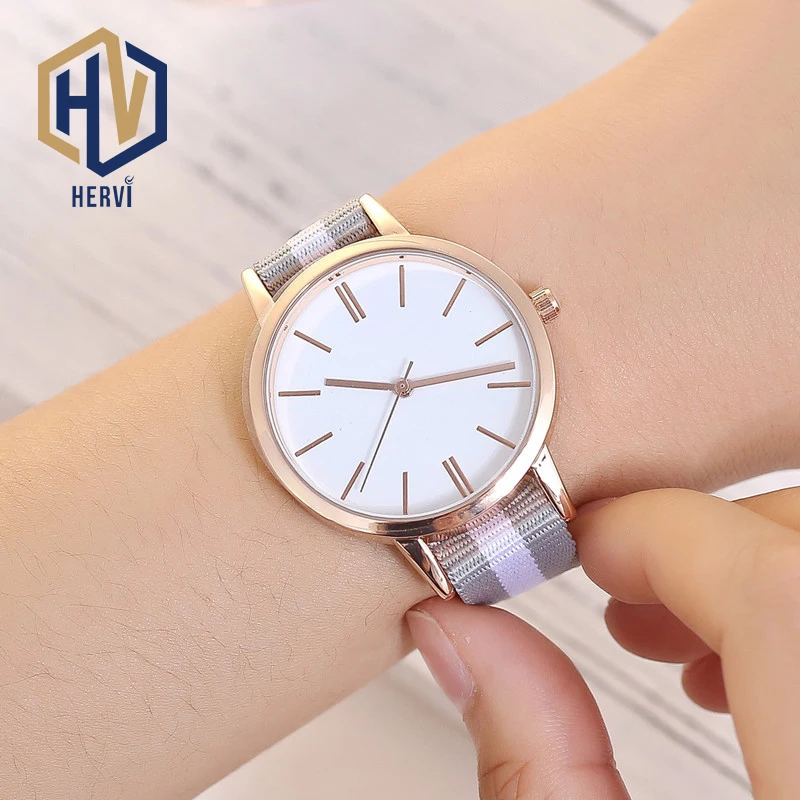 

Nylon Quartz Automatic Women Watch Sport Luxury Wrist Watch Female Fashion Digital Watches Wholesale Top Brand Wholesale BK44