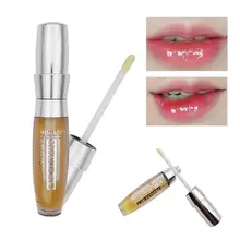Прозрачный блеск для губ, брендовый, для макияжа, водонепроницаемый, для женщин, зима, полнее, Увлажняющий блеск для губ