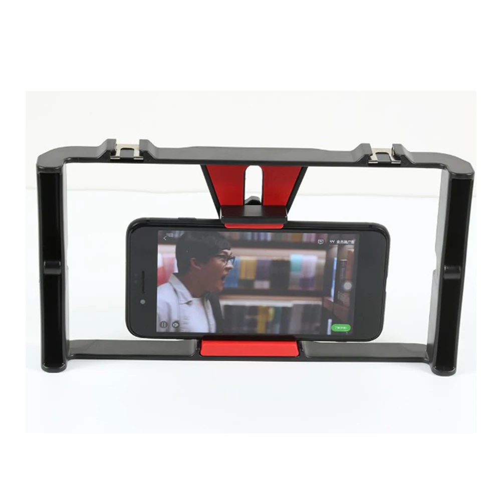 

New Arrival Holder For Camera Cage Stabilizer Shooting Video Record Equipment Peripheral For 4~7" For IOS Android Smart Phone