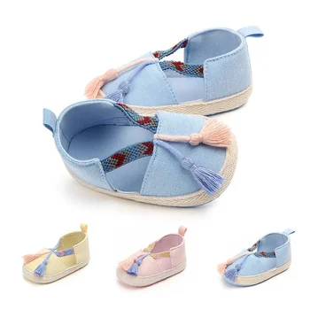 

New Multicolor Cute Baby Girls Tassel Shoes Spring Autumn Toddler Infant Non-Slip First Walkers Soft Sole Sneakers