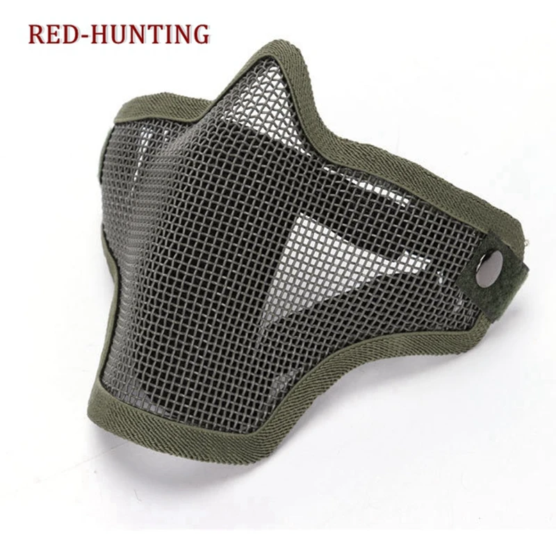 

Outdoor Strike Metal Mesh Camouflage Protective Tactical Airsoft Military Mask for Hunting Shooting
