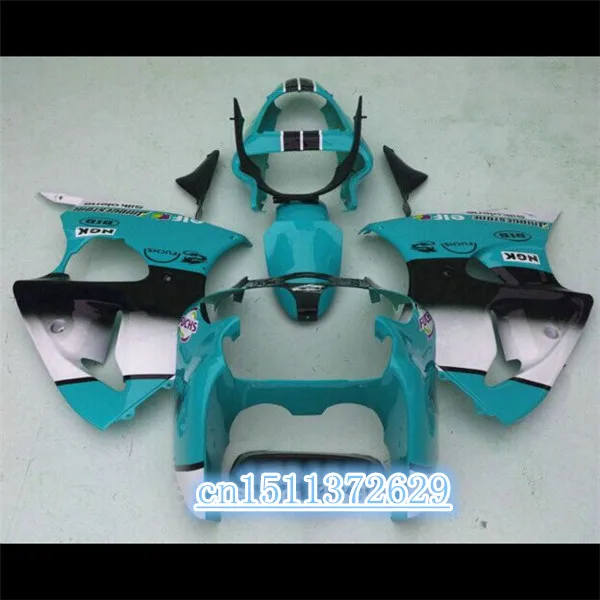 Bo обтекатель боди для Kawasaki Ninja ZX6R наборы 2000 2001 2002 636 Белый Черный Синий НОВЫЙ