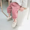 2022 Autumn Kids Trousers Corduroy Boys Pants Solid Harem Pants Children Clothing Girls Warm Pants ► Photo 2/6