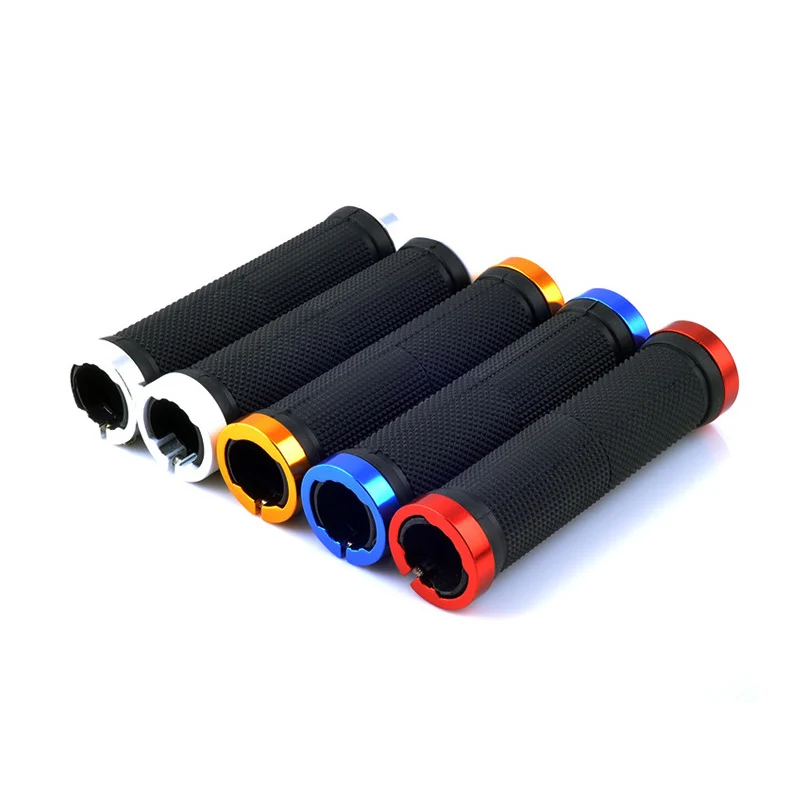 

Bicycle Handlebar Grips MTB Bike Handlebar Grip Rubber Anti-Skid Ergonomic Mountain MTB Cycling Parts Black Propalm bar ends