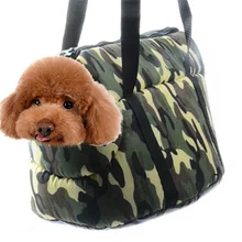 Портативный Camo Pet рюкзак для перевозки собак открытый печати Стропы Сумка собака щенок Дорожная сумка-переноска Чихуахуа плеча Перевозчик S L