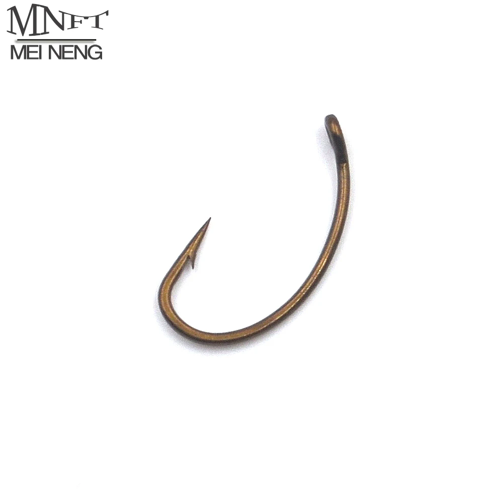 

MNFT 200pcs 4 Sizes Fly Tying Leech Caterpillar Larva Nymph Flies Caddis Fish Hooks Bronze Barbed Dry Fly Fishing Hook