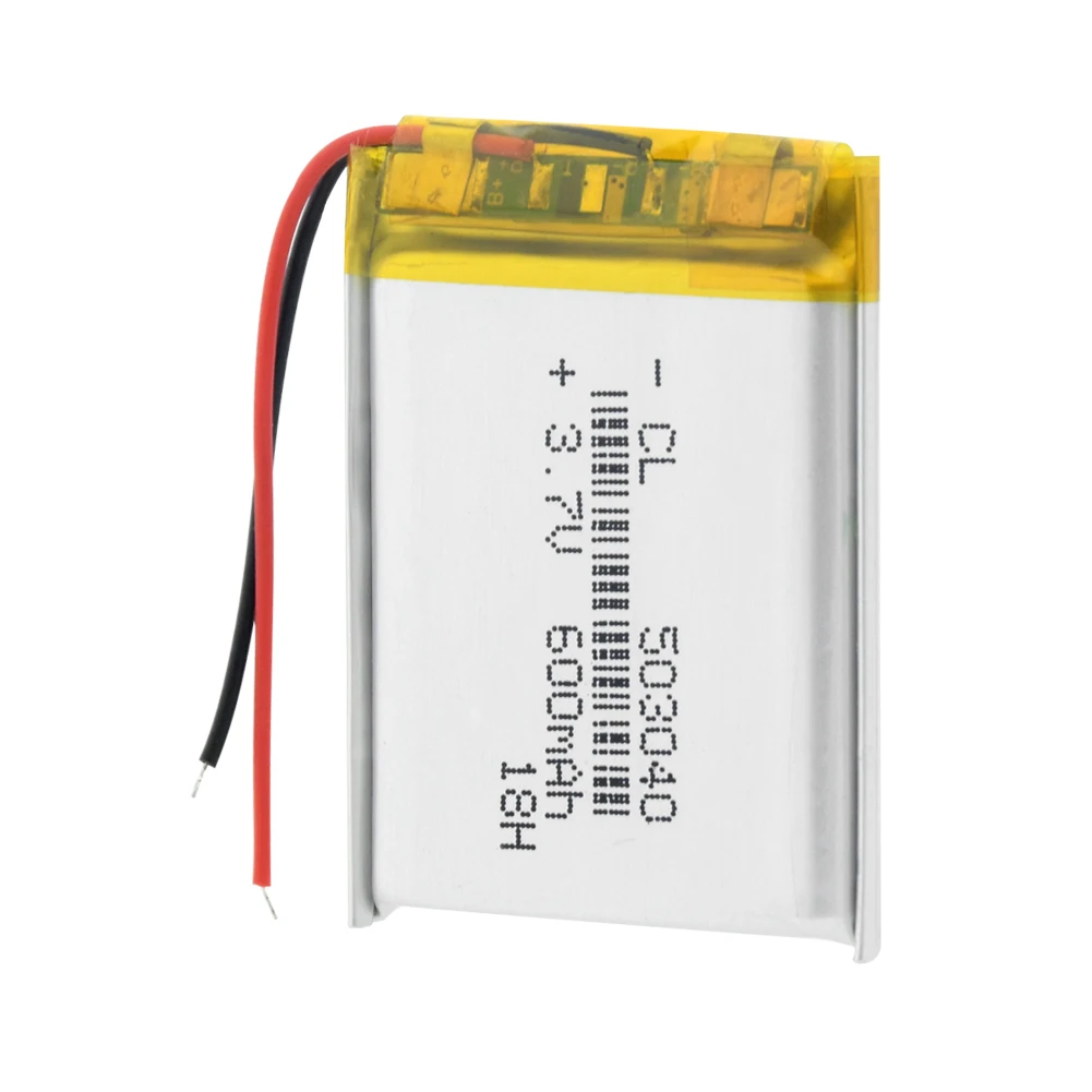 Полимерная батарея 600 mah 3,7 V 503040 умный дом MP3 колонки литий-ионная батарея для dvr, gps, mp3, mp4, DVD power bank, динамик