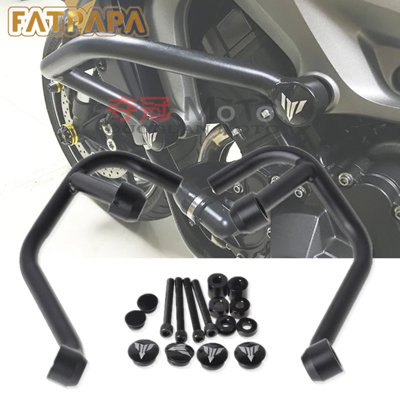 Для YAMAHA MT-09 MT09 Tracer 2015 2016 FZ9 аксессуары для мотоциклов металлический бампер защиты