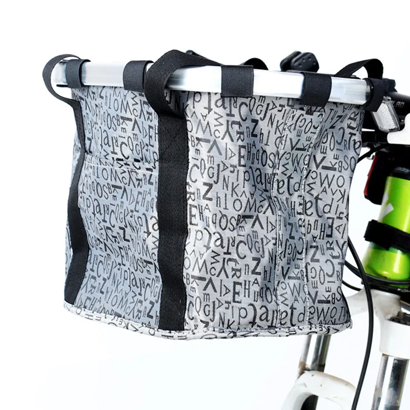 

High-grade mountain bike aluminum alloy basket bicycle basket quick release basket folding bicycle basket bicycle equipment
