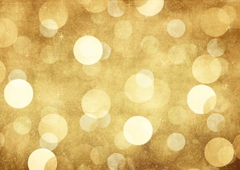 

golden bokeh Custom Photo Prop backdrop backgrounds 5ftX7ft XT-413